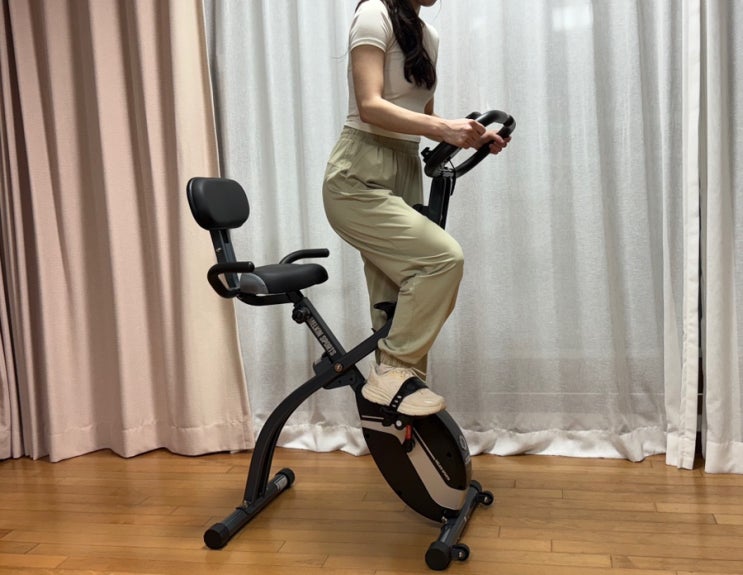  집에서 쉽게 하는 홈트 실내자전거칼로리 멜킨 헬스 자전거 사용 후기