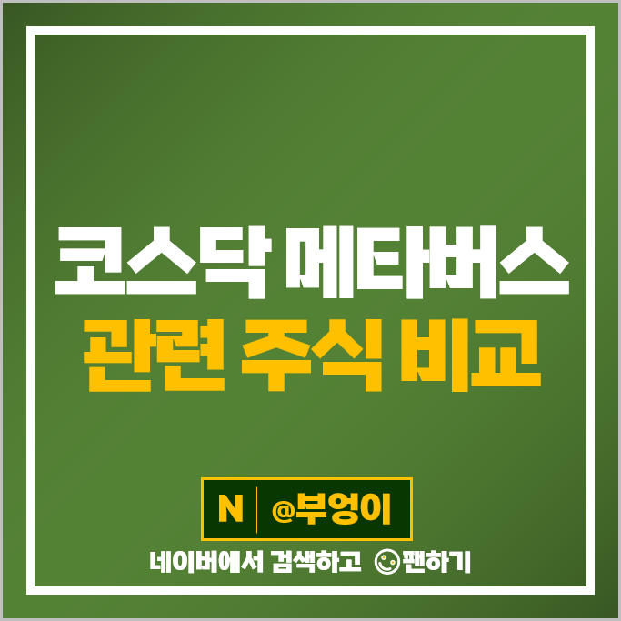 코스닥 메타버스 관련주 대장주 디어유 덱스터 주가 핑거 컴투스 주식 코스닥 메타버스 관련주 대장주 디어유 덱스터 주가 핑거 컴투스 주식