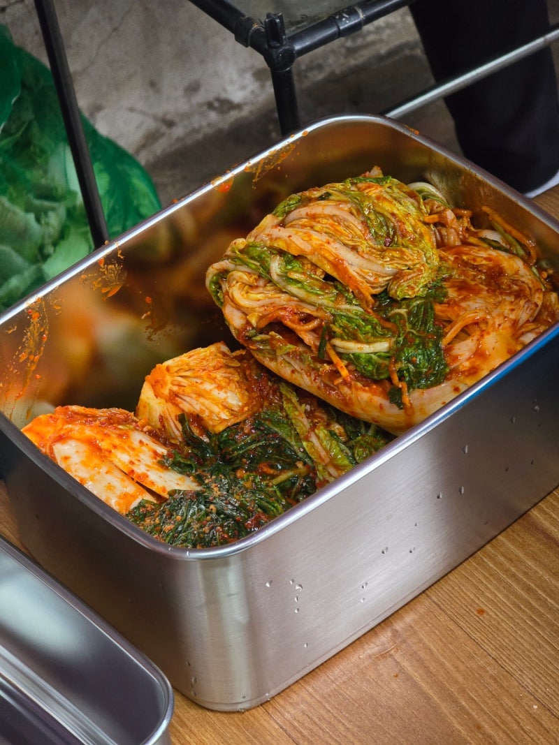 스텐김치통 스텐락 김장 필수템