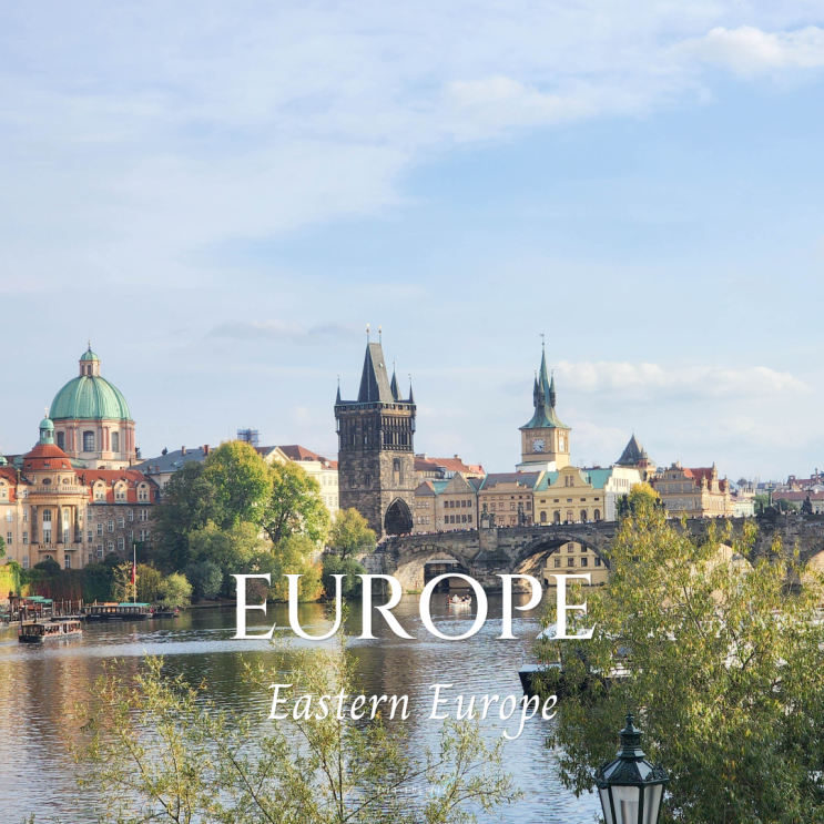  동유럽 여행 추천 국가 지도로 알아보기