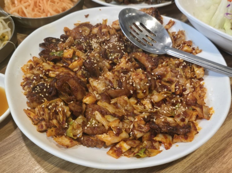  충북 옥천 쭈꾸미 맛집 [수반쭈꾸미] 대전 살 때  자주 먹으러 왔던 곳 ㅋㅋㅋㅋ