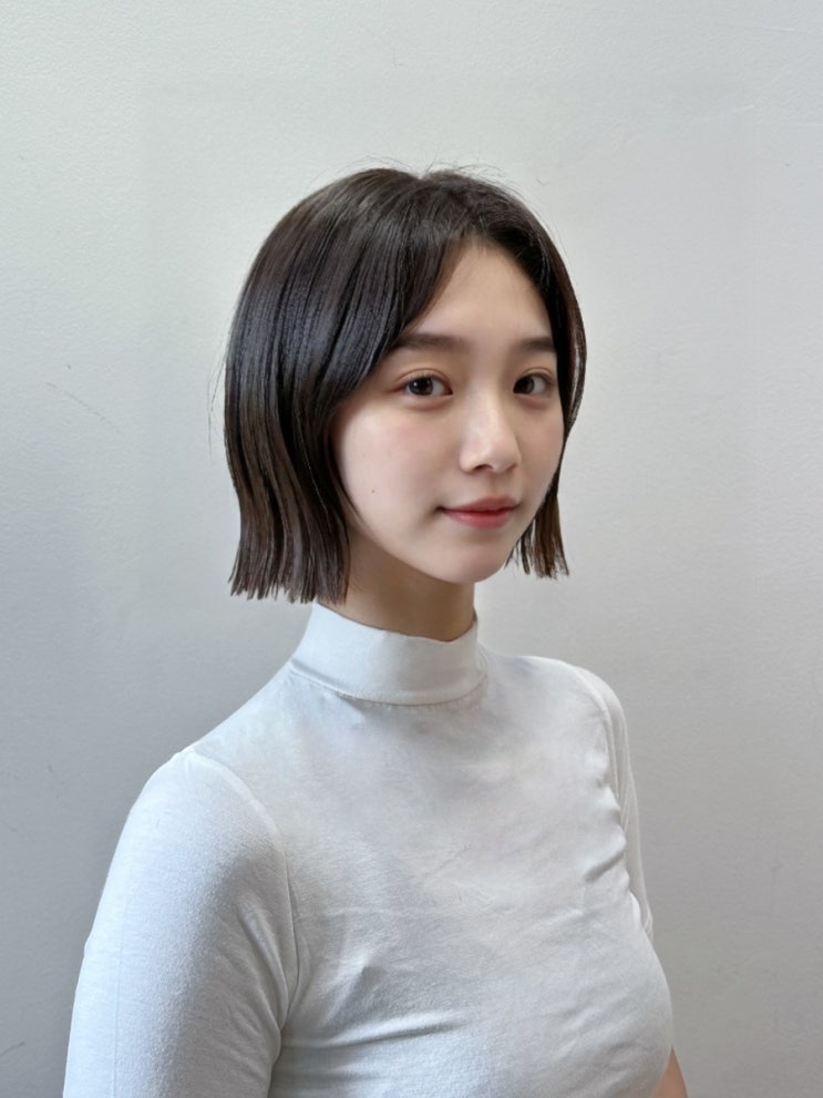  서대문역 미용실 단발머리 파인트리 헤어살롱 한솔