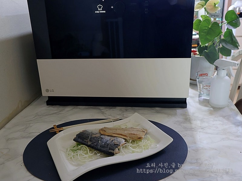 LG 광파오븐 사용방법 광파오븐으로 구운 생선구이