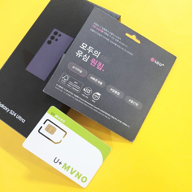  원칩 유심 NFC 구매 및 선불폰 개통 가이드