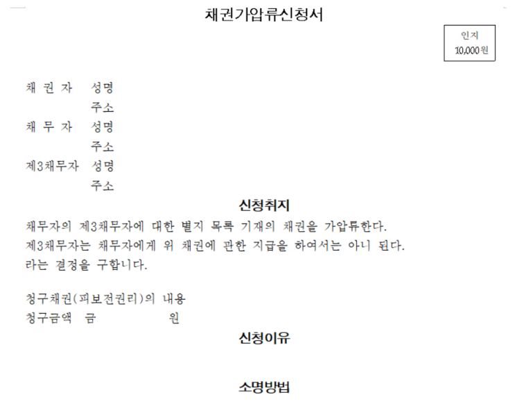  채권 가압류, 어떻게 진행해야 할까