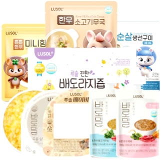  [루솔] 진한 배도라지즙 외 이유식&간식 BEST 모음전 예약가능