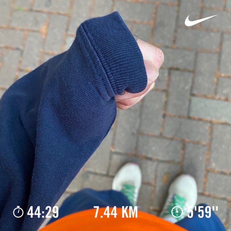  러닝로그_241117 뛰기 싫지만 7km 오런완
