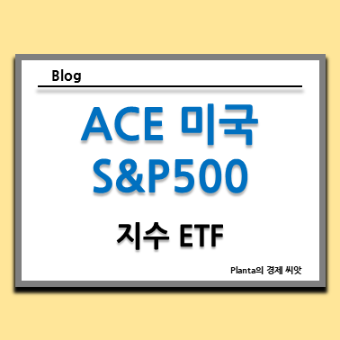  미국 지수 추종 ETF : ACE 미국S&P500 배당금 주가 분석