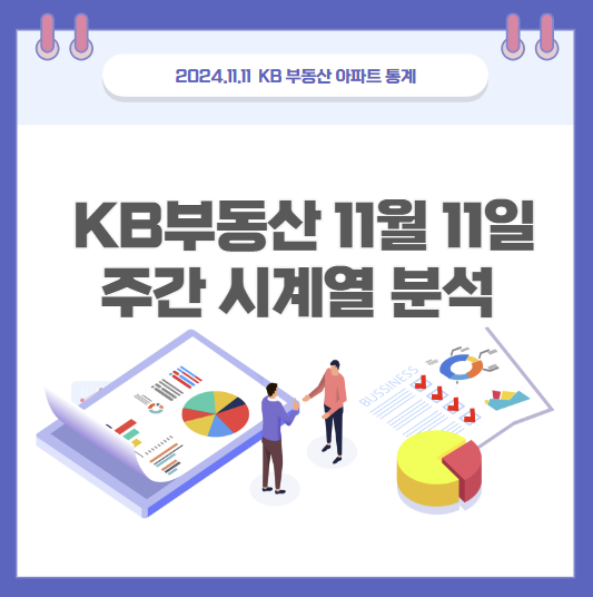  11월 11일 KB 부동산통계 / 매수는 잠시 쉬어가는 중~