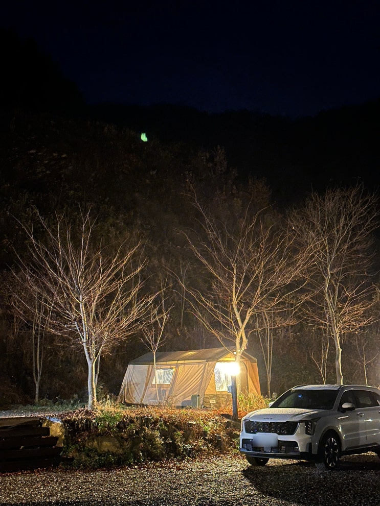  서울 근교 가평 글램핑 내돈내산 추천 '몽리치 캠핑장' (오토캠핑, 애견동반, 당일치기)