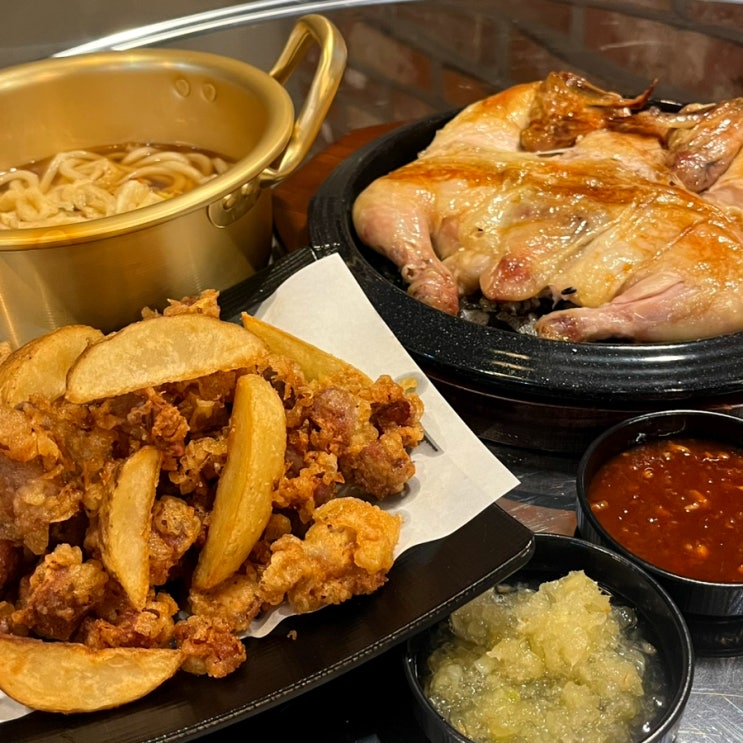  [대구/달서구/월성동/신월성] 누룽지 통닭이 맛있는 대구 월성동 맛집: 누앤누 월성점