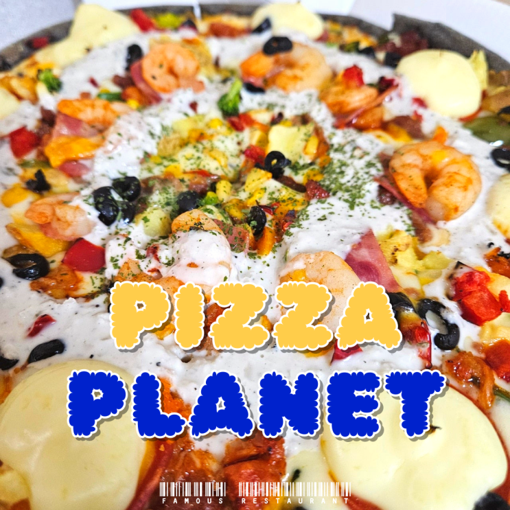  인천배달맛집 '피자플래넷 인천시청점' 만수르피자 & 오븐미트스파게티 먹방기