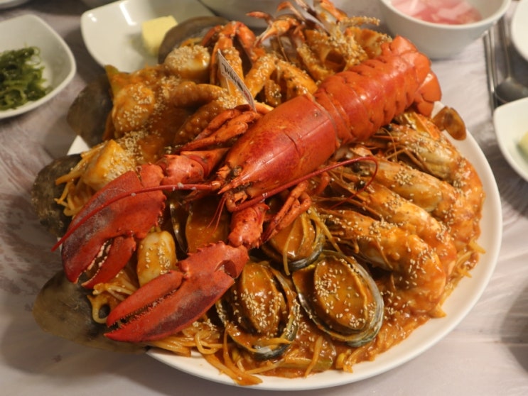  [거제도, 고현] 랍스터 해물찜 맛집 술집, 가마솥찜 내돈내산 (feat.반려견 동반)