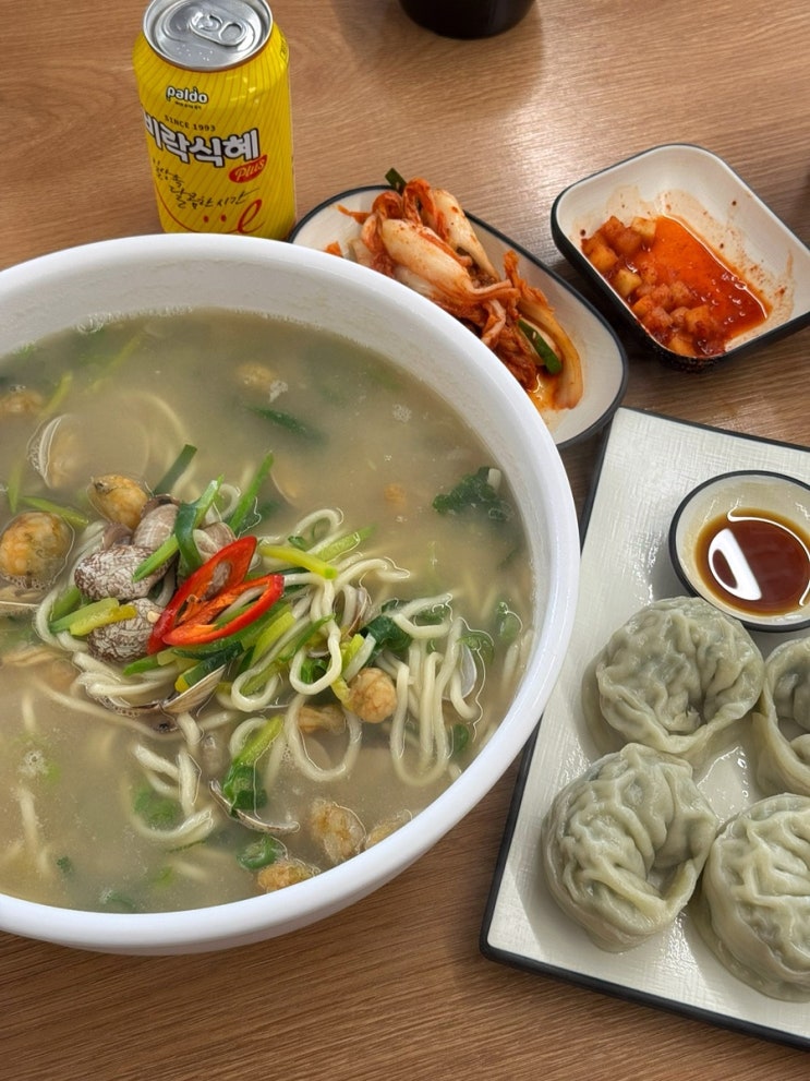  광주칼국수맛집 신창동 '바칼' 본점 웨이팅, 세트메뉴 2인 양