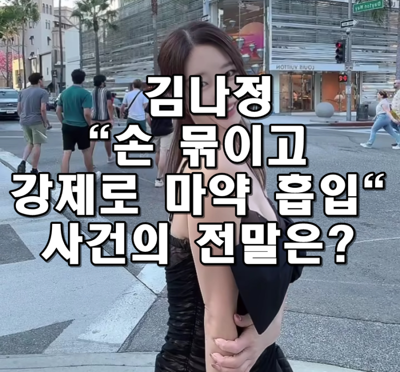 김나정 "손 묶이고 강제로 마약 흡입" 사건의 전말은? 인스타, 프로필 정보 속속 알아봐요.