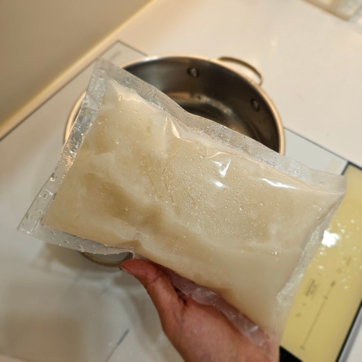  한우곰탕 냉동실 쟁임템 우성한우뜰 사골육수