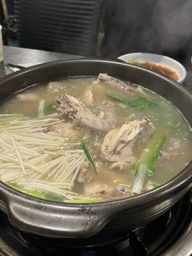  중원구 도촌동 맛집 도촌닭한마리:) 내돈내산 엄나무, 닭발 육수로 몸보신할 수 있는 분당 야탑 맛집