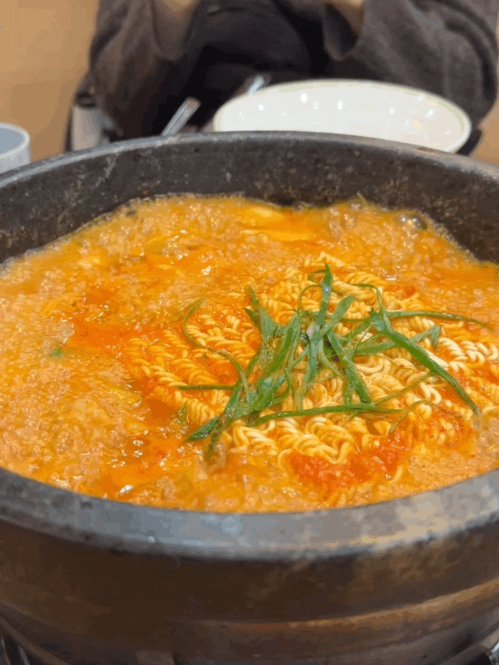  삼성역맛집 석기정 돌솥부대찌개 점메추