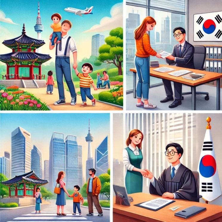 면접교섭권 보유자, 대한민국 체류자격 특례 활용하기 및 취업가능 여부