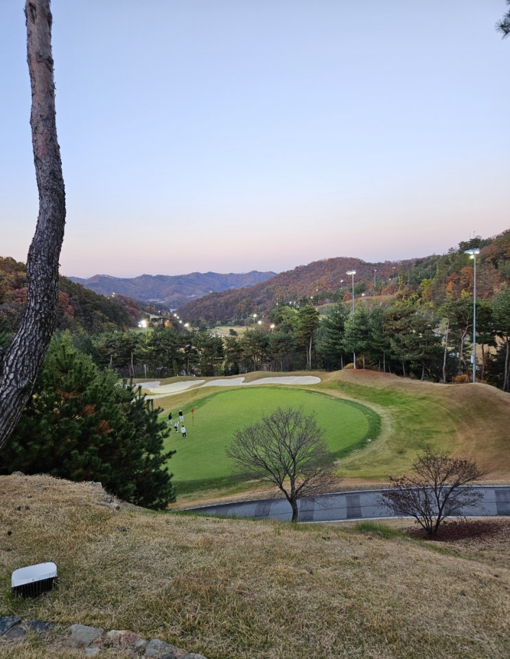 대영힐스 CC 청 코스 리뷰: <b>충주 골프장 추천</b>, 3부 라운딩 후기