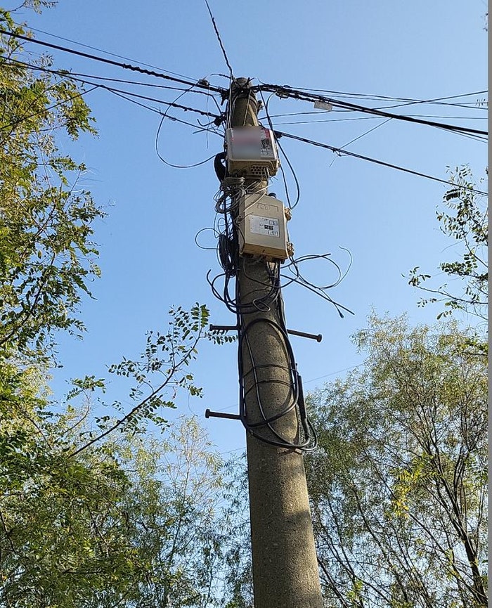  통신주 / FTTH / 광선로 / CCTV / KT광케이블 / 공사