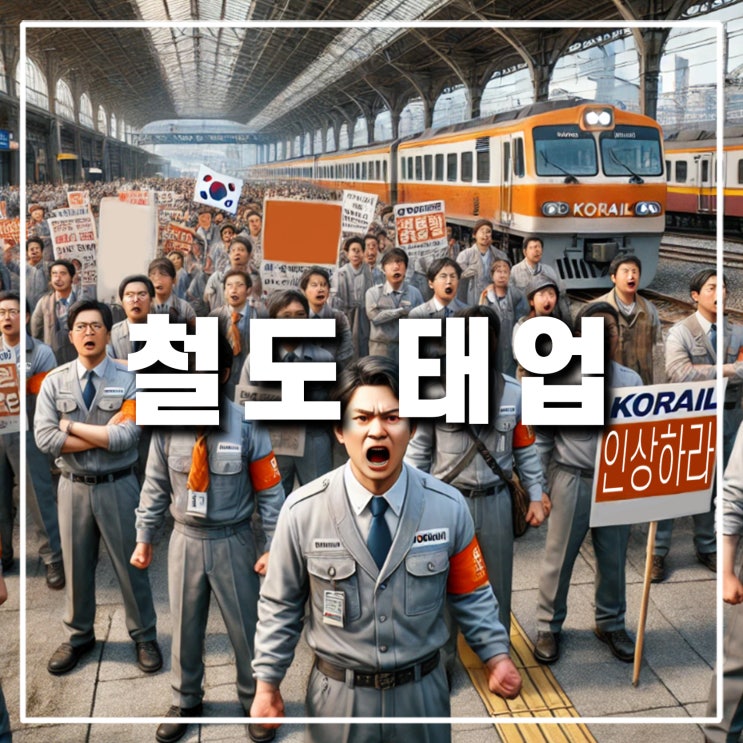  코레일 열차 지하철 철도노조 태업 뜻과 파업과의 차이