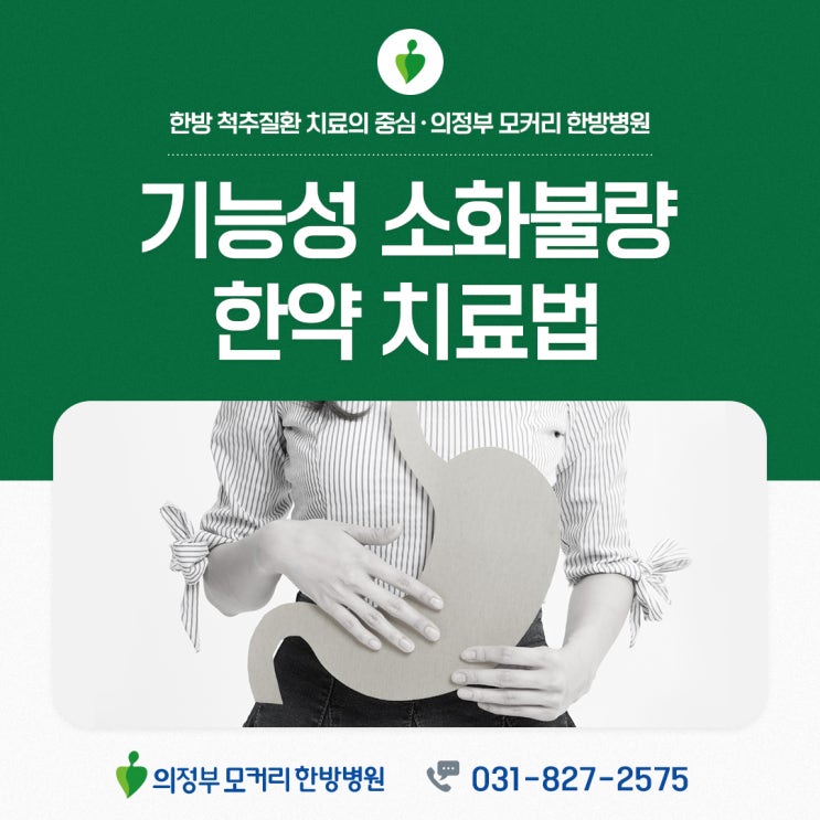  의정부한방병원 만성소화불량 기능성위장장애 모커리 한약 치료법