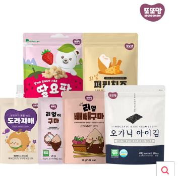  11번가[또또맘] 더 달콤하고 쫀득한 리얼빼빼구마 고구마말랭이 외 아기간식 모음전