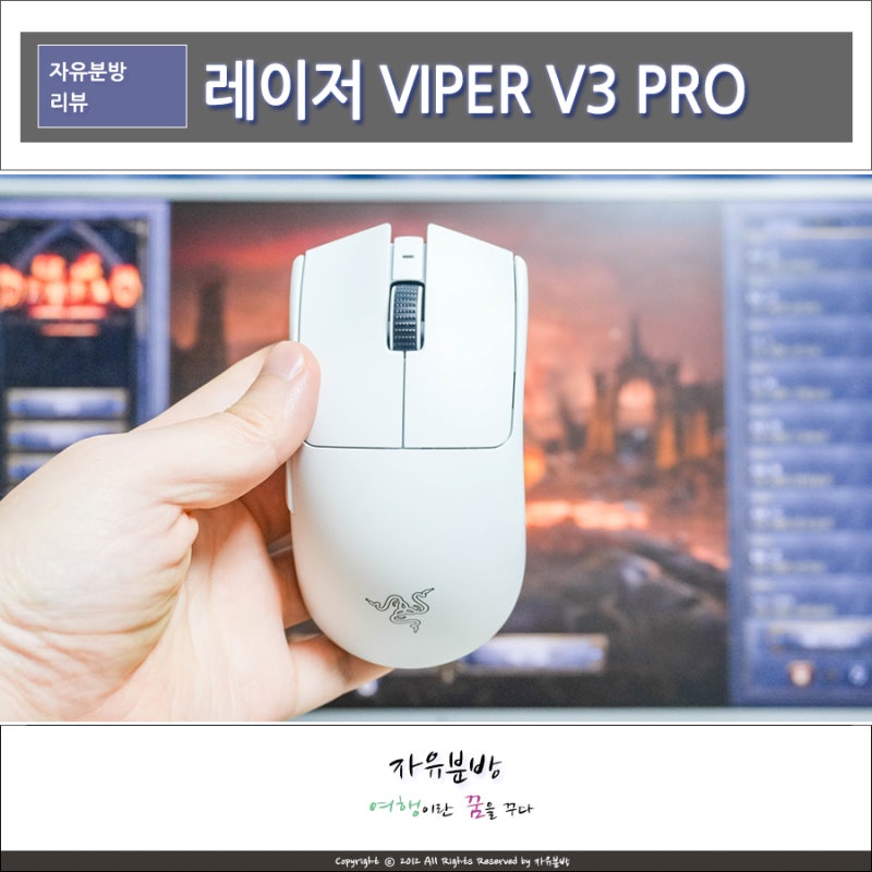 RAZER 레이저 바이퍼 V3 PRO 프로 무선 게이밍마우스 바브삼 후기 : 네이버 블로그