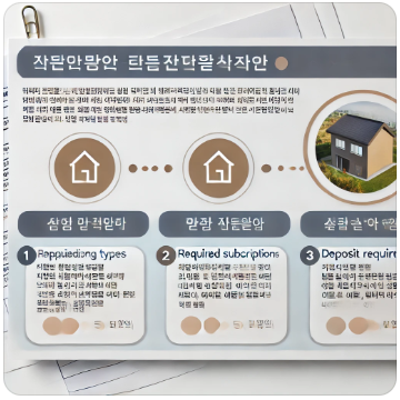 민영주택 1순위 조건과 국민주택 1순위 조건 알아보기