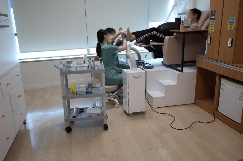 고산동 내성발톱 무좀치료 오니코 레이저와 말끔한 케어