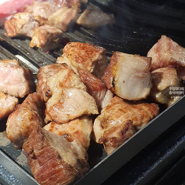  신당동 맛집 직화장인 돼지고기 숯불구이 전문전 웨이팅 필수 2차는 하나마토