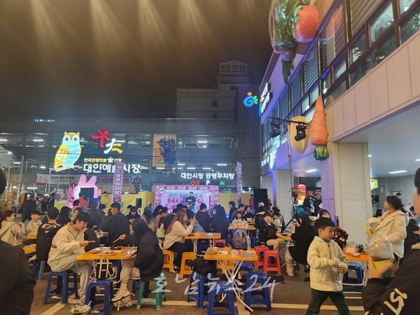  광주 대표 야시장 대인예술시장 20만명 성황..시즌제 운영으로 특색있는 콘테츠 선보여