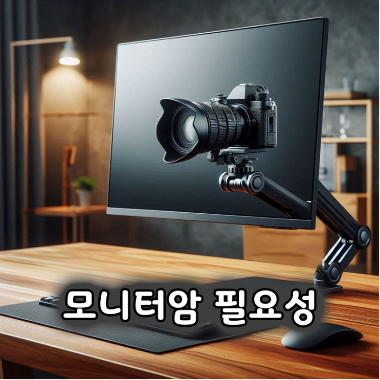  모니터암, 왜 이제야 알았을까? 책상 위 작업 효율을 높여주는 필수 아이템