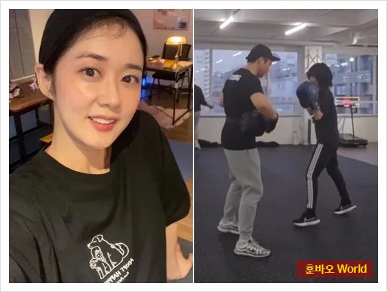 <b>장나라</b>, 복싱으로 163cm·42kg 완벽 관리! 동안 미모 유지... 