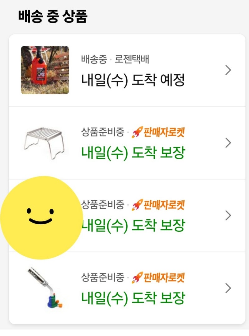 끝나지 않은 캠핑쇼핑.