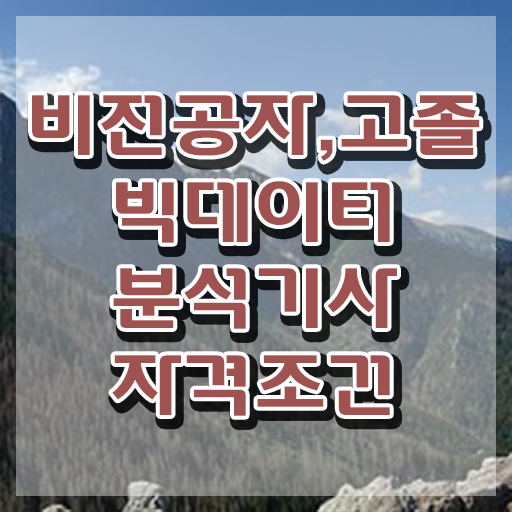  빅데이터분석기사 필기 문제은행 , 빅데이터분석기사 응시조건 인강만 듣고 빠르게 준비한 전략