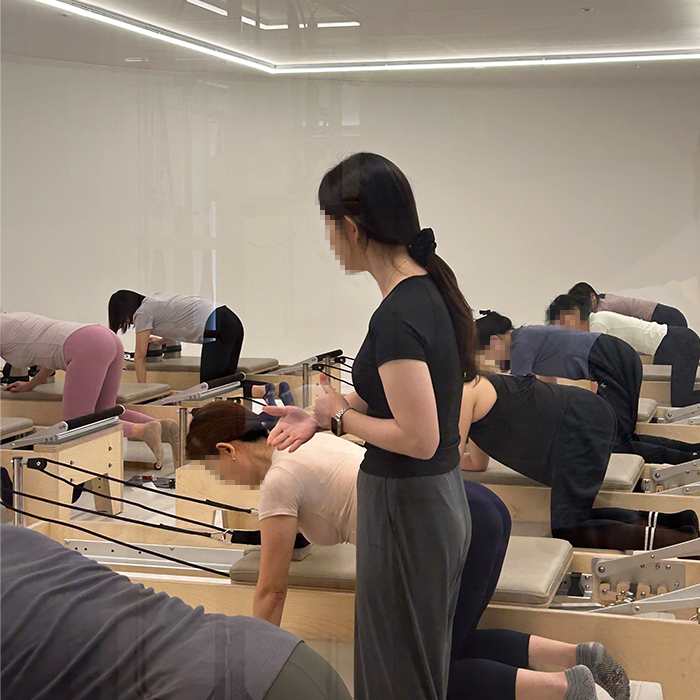  공업탑 필라테스 365 옥동점에서 그룹레슨!