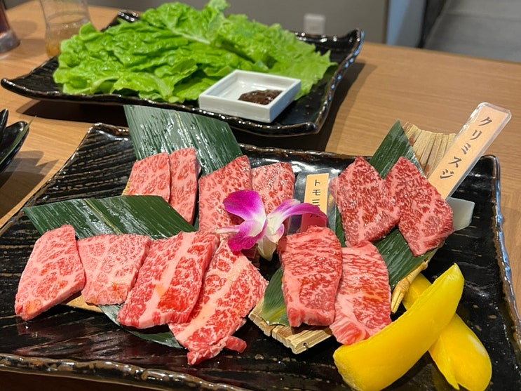  일본 구마모토 맛집 와규 야끼니쿠가 맛있는 PRINCE GARDEN