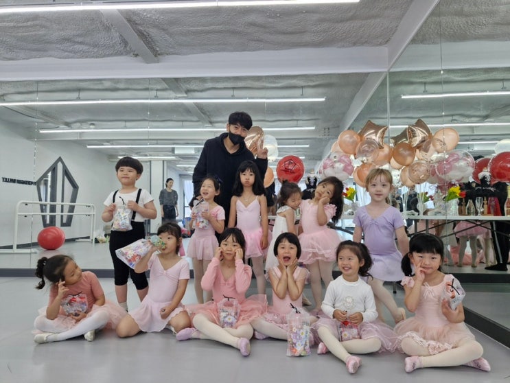  광주 양산동 유아 발레학원 펜타곤발레학원, 5개월후기