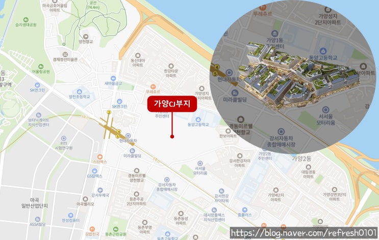  가양동CJ부지 개발 효과 - 서울 서남권 랜드마크 될까
