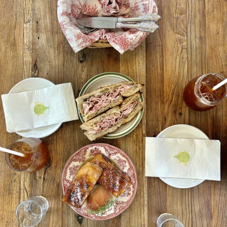  연산동 브런치카페 담잔느 부산 프렌치토스트 맛집 추천 !