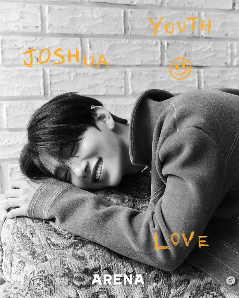 SEVENTEEN's Joshua in ARENA HOMME+ December Issue Pictorial