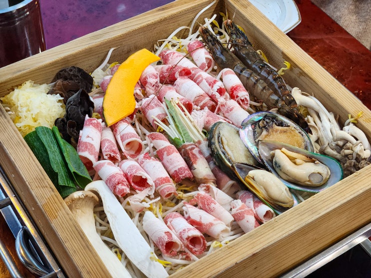  의왕 샤브샤브 맛집 고천동 부연편백찜샤브샤브