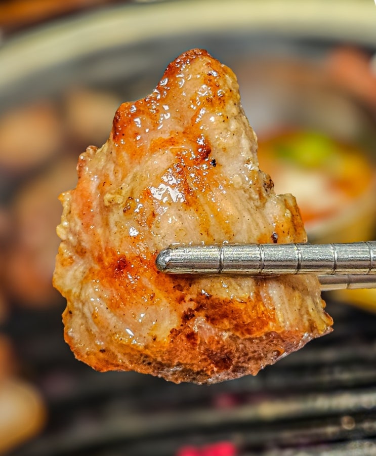  청라 고기 맛집 추천 육미소 × 선진포크 한돈 삼겹살 목살 갈비