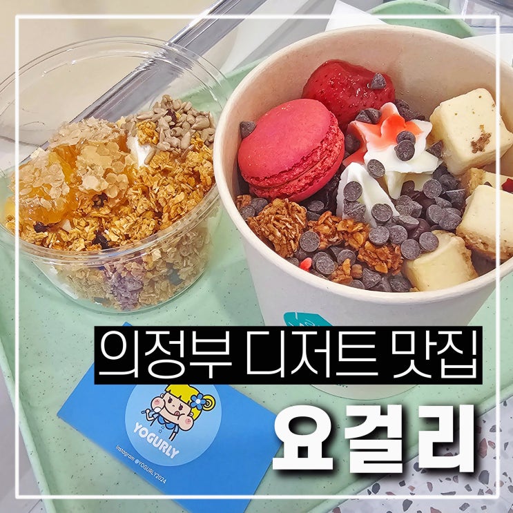  의정부동 디저트 맛집 요걸리, 요아정을 잇는 그릭 요거트 아이스크림 배달