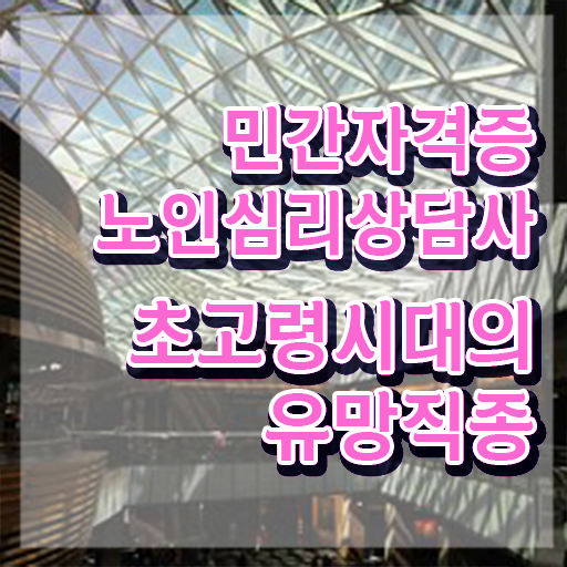  노인심리상담사 취업 , 노인심리상담사 자격증 1급,2급 동시에 합격한 팁 정보를 알고싶다면