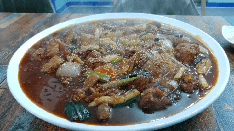  대구의료원 앞 감삼동맛집 숯불킹찜닭킹 야채찜닭 진짜 잘하시네요