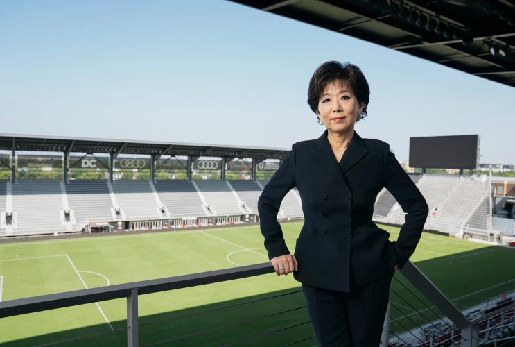 <b>미셸 강</b> <b>회장</b>의 여자축구 지원 소식