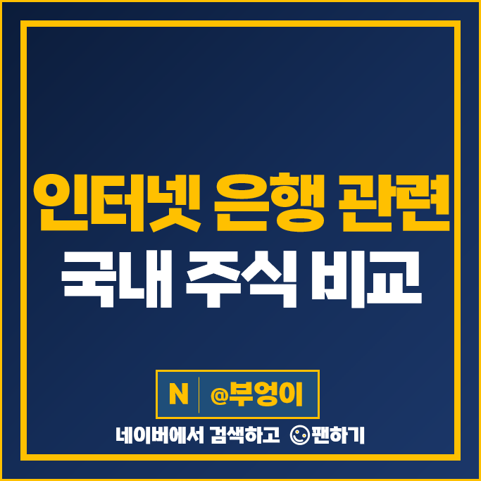 인터넷은행 관련주 카카오뱅크 한국정보인증 예스24 주가 인포뱅크 카카오 주식 인터넷은행 관련주 카카오뱅크 한국정보인증 예스24 주가 인포뱅크 카카오 주식